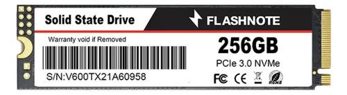 Ssd Nvme Flashnote 256gb M.2 2280 Pcie 3.0 3500mb/s Interno Pc Notebook Negro