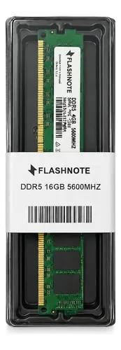 Memoria Ram Flashnote Ddr5 5600mhz 16gb Dimm 1.1v Para Pc De Escritorio