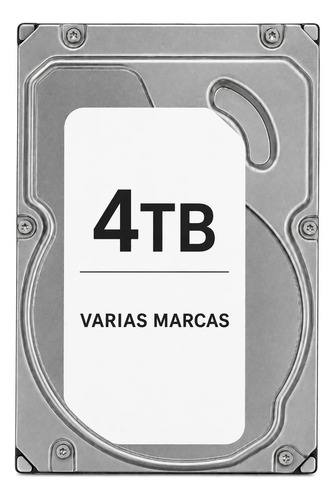 Disco Duro 4tb 3.5 Sata Nas Pc Dvr Servidor Camaras Video Varias Marcas