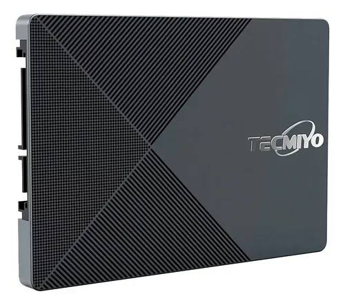 Disco Sólido Ssd Interno Tecmiyo 120gb 2.5 Pc And Notebook Negro