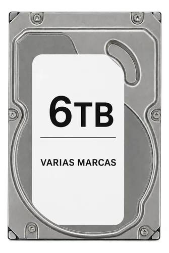 Disco Duro 6tb 3.5 Sata Nas Pc Dvr Servidor Camaras Video Varias Marcas