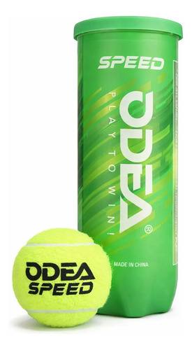 Tarro Pelotas De Tenis Odea Speed 3 Pelotas Certificadas Itf 1 Unidad