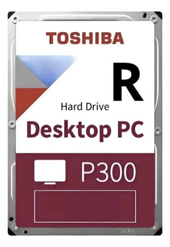 Disco Duro 1tb Pc Dvr Servidor Camaras Videovigilancia Info Toshiba Rojo