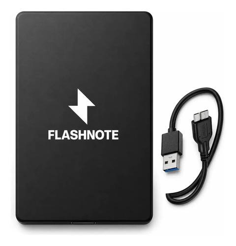 Disco Duro Externo Flashnote 500gb Usb 3.0 Hdd Compatible Con Pc Notebook Mac Macbook Ps2 Ps3 Ps4 Xbox One Smart Tv Nintendo Consolas Color Negro 500gb Negro