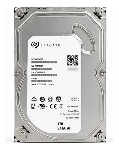 Disco Duro 1tb Pc Dvr Servidor Camaras Videovigilancia Info Seagate Video