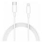 Cable Usb C A Lightning 1m Moxom iPhone Rápido 20w Blanco
