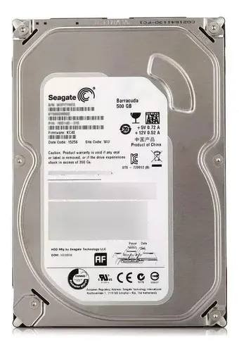 Disco Duro 500gb 3.5 Sata Nas Dvr Nvr Servidor Camaras Video Seagate