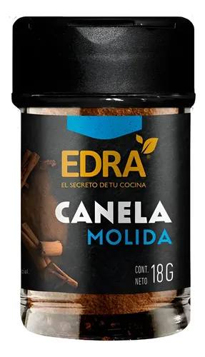 Canela Molida Frasco 18gr Edra Condimento Aderezo Especia