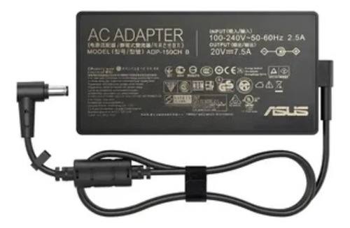 Cargador Original Asus 150w 20v 7.5a 6.0 X 3.7 Mm A18-150p1a Negro