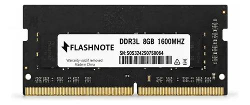 Memoria Ram 8gb Ddr3l 1600mhz Sodimm 1.35v Para Notebook Flashnote