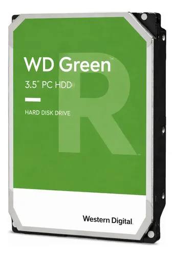 Disco Duro 2tb Western Digital Green Hdd Sata 3.5 Pc Desktop Green