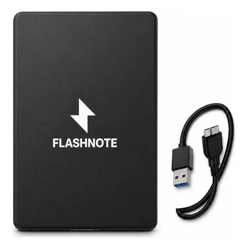 Disco Duro Externo Flashnote 1tb Usb 3.0 Compatible Pc Ps4 Xbox Negro
