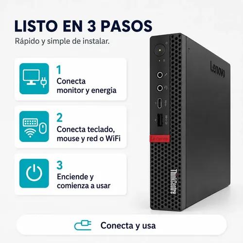 Mini PC Lenovo Thinkcentre I5 8GB RAM 240GB SSD HDMI WiFi - imagen 7