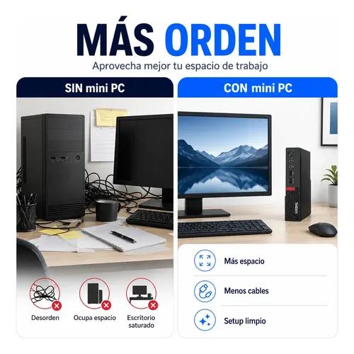 Mini PC Lenovo Thinkcentre I5 8GB RAM 240GB SSD HDMI WiFi - imagen 6