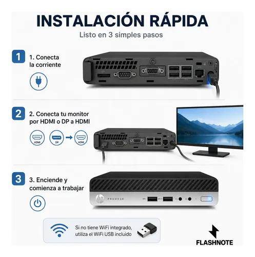 Mini PC Nuc Hp Intel Core I5 16GB RAM 512GB SSD WiFi HDMI - imagen 9