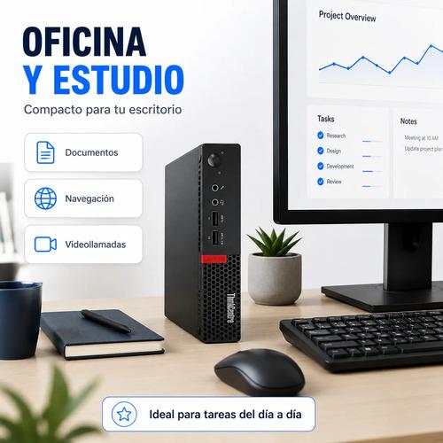 Mini PC Lenovo Thinkcentre I5 8GB RAM 240GB SSD HDMI WiFi - imagen 10