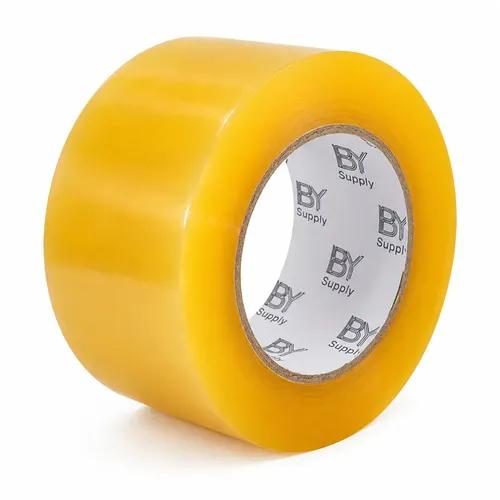 Cinta De Embalaje Bysupply Transparente De Polipropileno Para Cajas, 4.5 Cm X 300 M