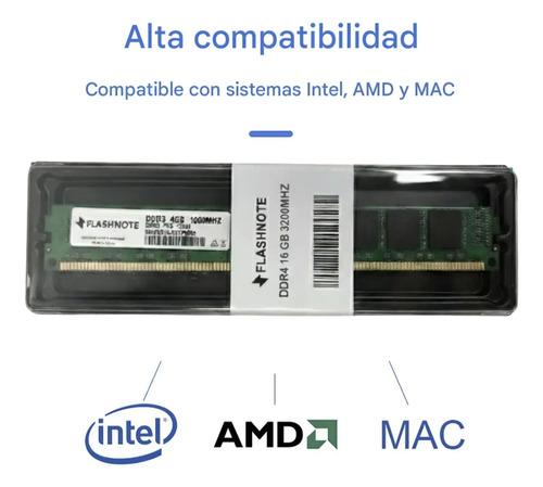 Memoria Ram Flashnote Ddr4 16gb 3200mhz Dimm Gaming Intel Amd - imagen 2