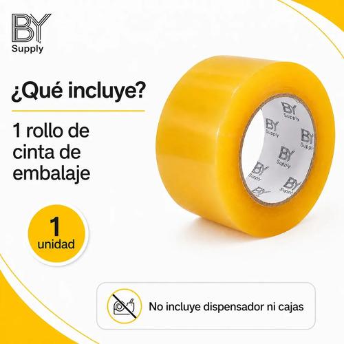 Cinta De Embalaje Bysupply Transparente De Polipropileno Para Cajas, 4.5 Cm X 300 M - imagen 6