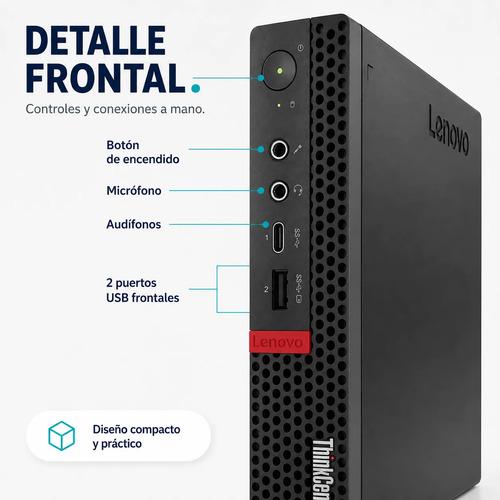 Mini PC Lenovo Thinkcentre I5 8GB RAM 240GB SSD HDMI WiFi - imagen 8