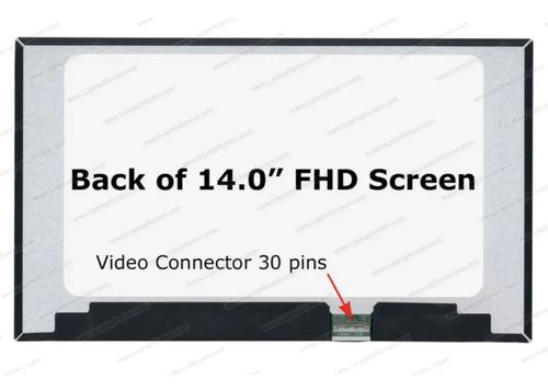 Pantalla Para Notebook 14 Pulgadas 30 Pines Fhd Nanoedge Logica Integrada Compatible Hp Asus Dell Acer Lenovo Samsung - imagen 2