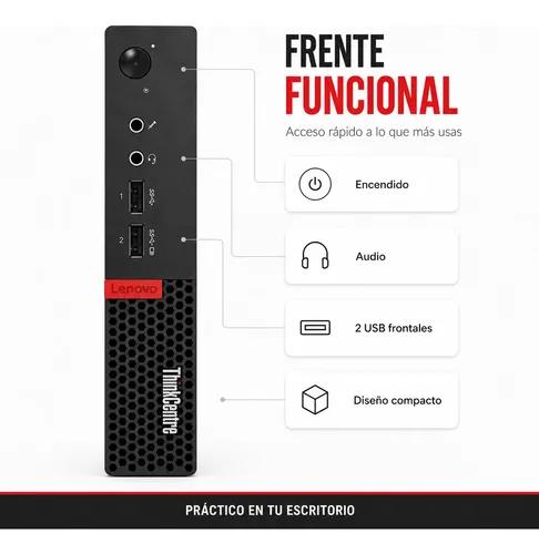 Mini PC Lenovo Thinkcentre I5 16GB RAM 240GB SSD HDMI WiFi - imagen 6