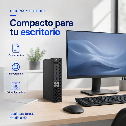 Mini Nuc Mini PC Dell Intel I5 8GB RAM 240GB SSD WiFi HDMI - imagen 10
