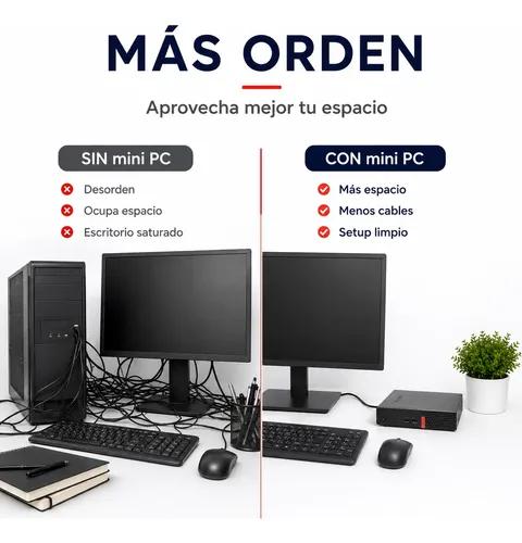 Mini PC Lenovo Thinkcentre I7 16GB RAM 512GB SSD HDMI WiFi - imagen 6