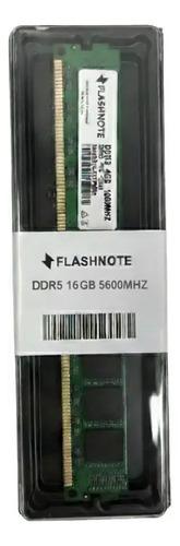 Memoria Ram Flashnote Ddr5 5600mhz 16gb Dimm 1.1v Para Pc De Escritorio