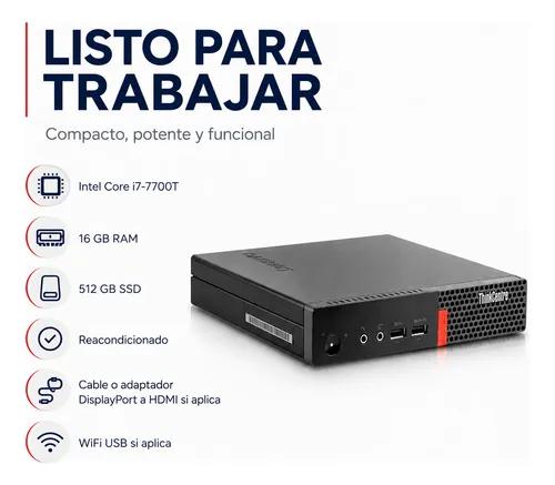 Mini PC Lenovo Thinkcentre I7 16GB RAM 512GB SSD HDMI WiFi - imagen 9
