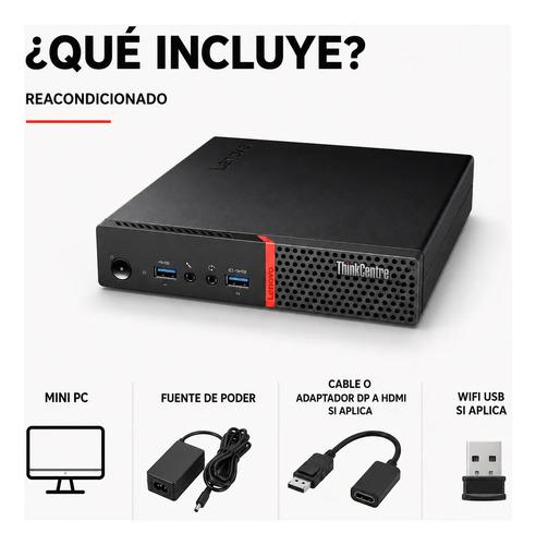 Mini PC Lenovo Thinkcentre Intel 8GB RAM 256GB SSD HDMI WiFi - imagen 5