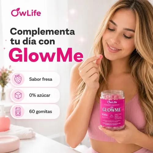 Gomitas De Biotina Owlife Para Pelo, Piel Y Uñas Con Multivitaminas, Sabor Frutilla - imagen 2