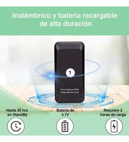 Llamador Inalambrico Restaurant Localizador Flashnote 16 Pagers Base Beeper Cafeteria Food Court Tienda - imagen 4
