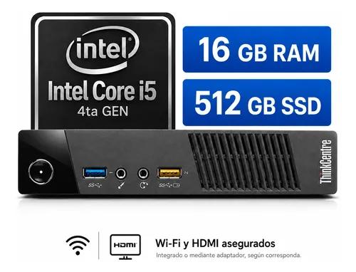 Mini PC Lenovo Thinkcentre I5 16GB RAM 512GB SSD HDMI WiFi