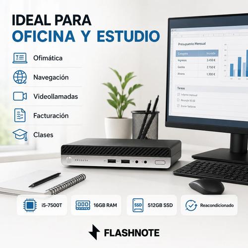 Mini PC Nuc Hp Intel Core I5 16GB RAM 512GB SSD WiFi HDMI - imagen 10