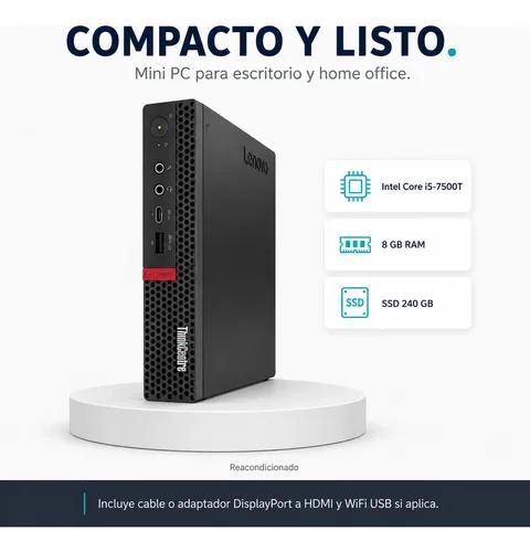 Mini PC Lenovo Thinkcentre I5 8GB RAM 240GB SSD HDMI WiFi - imagen 9