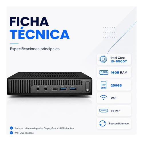 Mini PC Nuc Hp Intel Core I5 16GB RAM 256GB SSD WiFi HDMI - imagen 2