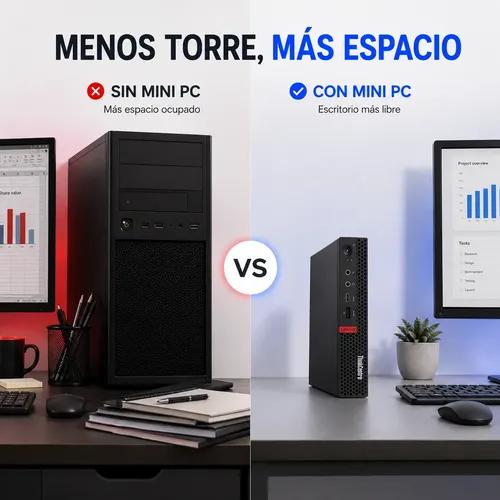 Mini PC Lenovo Thinkcentre I5 16GB RAM 240GB SSD HDMI WiFi - imagen 7