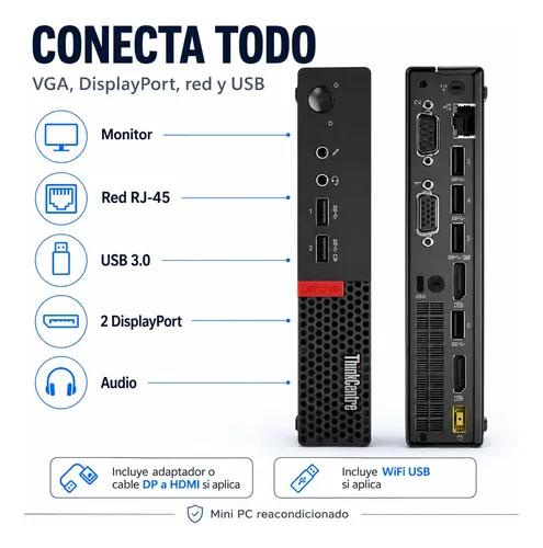 Mini PC Lenovo Thinkcentre I5 8GB RAM 240GB SSD HDMI WiFi - imagen 7