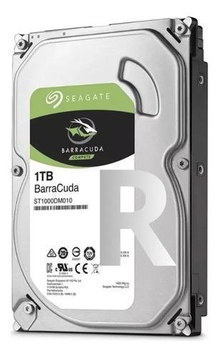 Disco Duro 1tb Seagate Barracuda Hdd Sata 3.5 Pc Desktop Barracuda Verde