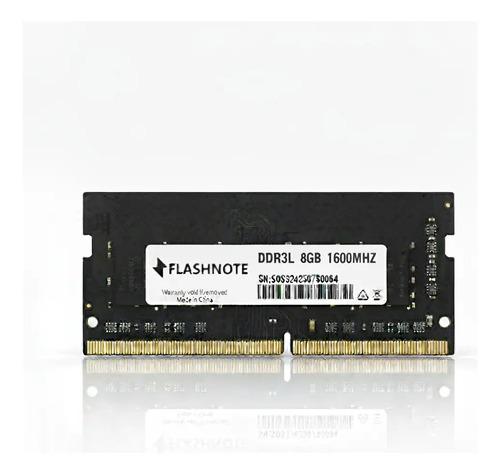 Memoria Ram 8gb Ddr3l 1600mhz Sodimm 1.35v Para Notebook Flashnote