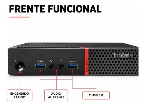 Mini PC Lenovo Thinkcentre Intel 8GB RAM 256GB SSD HDMI WiFi - imagen 3
