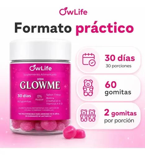 Gomitas De Biotina Owlife Para Pelo, Piel Y Uñas Con Multivitaminas, Sabor Frutilla - imagen 7