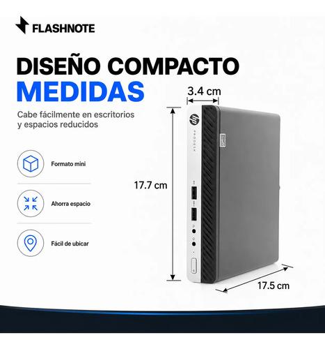 Mini PC Nuc Hp Intel Core I5 8GB RAM 256GB SSD WiFi HDMI - imagen 3
