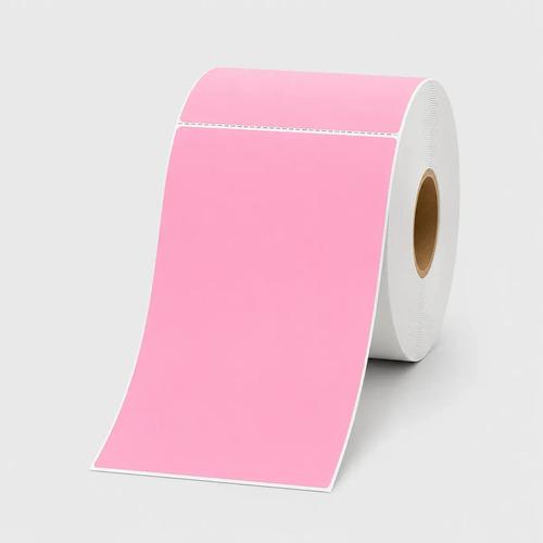 Etiquetas Térmicas Autoadhesivas Flashnote Rollo 10x15cm 500 Etiquetas Impermeable Rosa