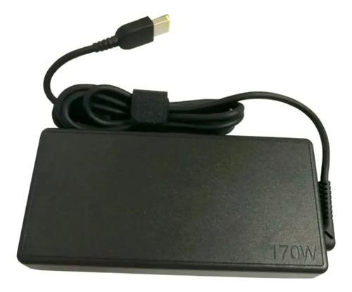 Cargador Lenovo Original Punta Rectangular 170w 8.5a 20v Usb Negro - imagen 2