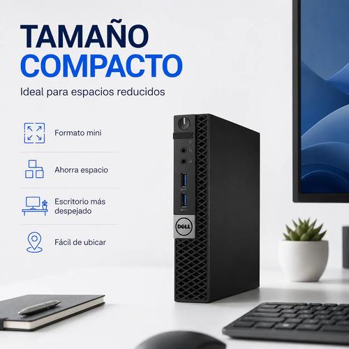 Mini Nuc Mini PC Dell Intel I5 8GB RAM 240GB SSD WiFi HDMI - imagen 7