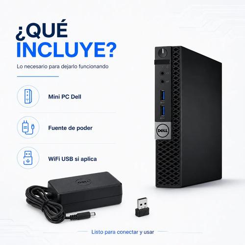 Mini Nuc Mini PC Dell Intel I5 8GB RAM 240GB SSD WiFi HDMI - imagen 4