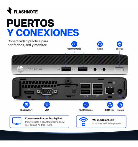 Mini PC Nuc Hp Intel Core I3 8GB RAM 256GB SSD WiFi HDMI - imagen 2