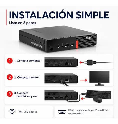 Mini PC Lenovo Thinkcentre I7 16GB RAM 512GB SSD HDMI WiFi - imagen 8